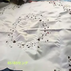 近沢レース　テーブルクロス　85☓85センチのサムネイル