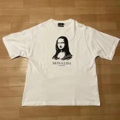 M*見様 モナリザ　アートTシャツ　偉人　アート　オーバーサイズのサムネイル
