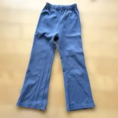 ウルトラストレッチ ロングパンツ くすみブルー［120］ 【デビロック】