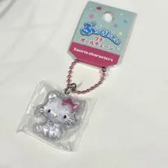 新品　サンリオ　ぷっくりったい　プチボールチェーン　 チャーミーキティ