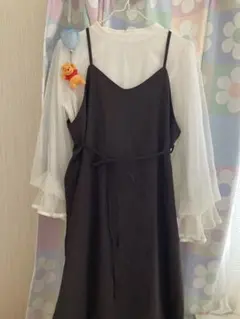 flower ハーティキャミワンピース　セット