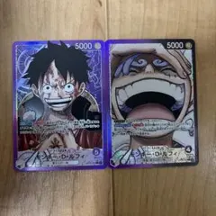 ワンピースカード　ルフィ　ニカ　リーダーパラレル