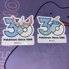 韓国限定 ポケモン ポップアップ 30周年 ステッカー マナフィ フィオネ
