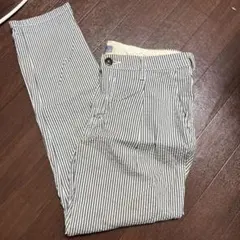 SOMETHING. ストライプ カジュアルパンツ Mサイズ