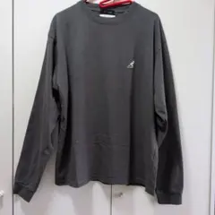 KANGOL MONO-MART 長袖Tシャツ グレー L