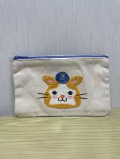 横浜DeNAベイスターズ　マスコット　さがら刺繍ポーチ　DB.スターマン