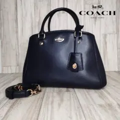 45 COACH コーチ　レザー　2WAY ハンドバッグ　ショルダーバッグ