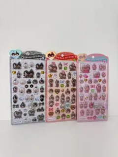 【正規品】モンチッチ うるちゅるPOPSEAL 白黒赤ピンク