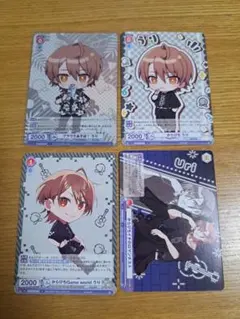 カラフルピーチうり カード4枚セット