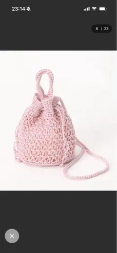 LOWRYSFARM メタリックアミキンチャクショルダー 美品のサムネイル
