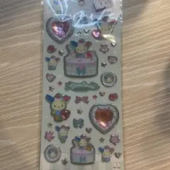 ウサハナ　キラキラジュエルシール