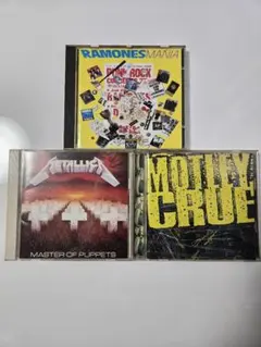 Metallica他　CD３枚セット