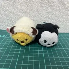 ツムツム2点セット　くまのプーさん未年、オズワルド