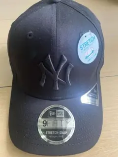New Era 9FIFTY ブラックキャップ M-L
