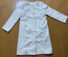 Honeys GLACIER ホワイト ロングコート