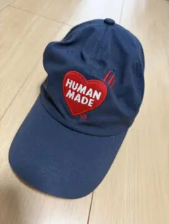 HUMAN MADE ネイビー キャップ ハートロゴ Human Made ネイビー ハートロゴ キャップ - メルカリ