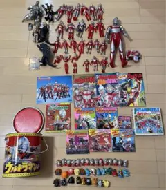 ウルトラマン　ゴジラ　レア　レトログッズまとめ売り　ソフビ　Ultraman