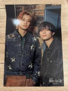King & Prince Waltz for Lily クリアポスター