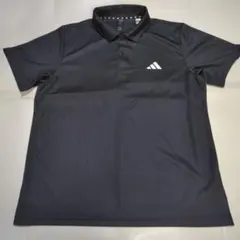 adidas アディダス AEROREADY ポロシャツ Lサイズ ブラック
