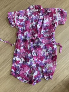 甚平 ロンパース 女の子 80cm ディズニー