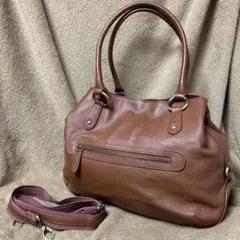 未使用級✨傳濱野 モーナ トートバッグ ビジネスバッグ ベージュ 