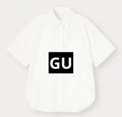 GU ジーユー オーバーサイズシャツ 半袖のサムネイル