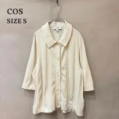 COS コス SHORT SLEEVE KNITTED CARDIGAN Sのサムネイル