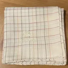 Burberrys ハンカチ チェック柄 刺繍入りのサムネイル