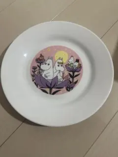 【新品未使用】4枚セット　ムーミン　MOOMIN 絵皿　約18cm