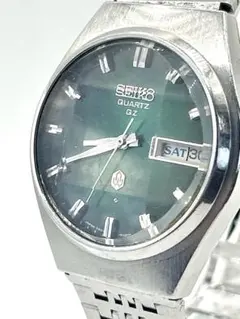 SEIKO QZ 緑文字盤 希少仕様 1975 - メルカリ