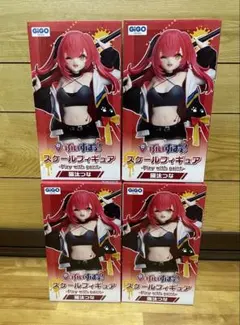 【未開封品】ぶいすぽっ! GiGO スケールフィギュア　猫汰 つな　4体セット