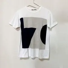 ALOYE　アロイ　Tシャツ　カットソー　パッチワーク　グラフィック　ビームス