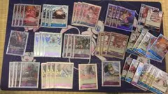 ワンピースカード　青紫ルフィ　構築済みデッキ