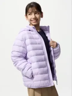 UNIQLO パフテックウォッシャブルパーカ パープル