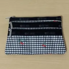 レスポ LESPORTSAC 3ZIP COSMETIC チェリースウィート