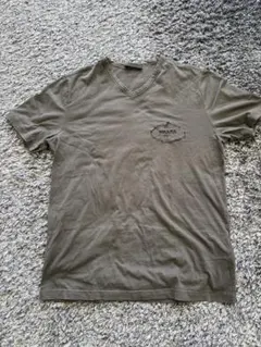 PRADA オリーブグリーン Vネック Tシャツのサムネイル