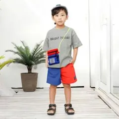 最終価格✨美品新品タグあり✨F.O.KIDSサコッシュ付Tシャツサイズ80