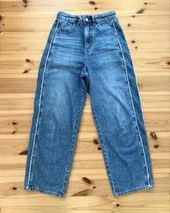 GLOBAL WORK GOODデニムプレミアムバギーパンツ