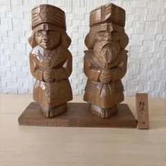 アンガマの面 田場吉盛氏作 沖縄石垣島工芸品 アンティーク - メルカリ