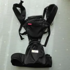 kerata ケラッタ ヒップシート 抱っこ紐 フード付 黒 ブラック