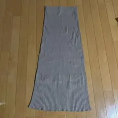 noble リブニットタイトスカート