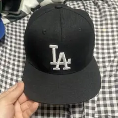 New Era LA 59FIFTY ブラックキャップ