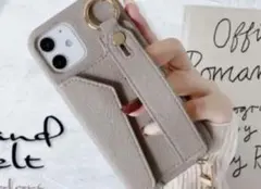 ショルダーケース　iPhone 14 ディープトープ