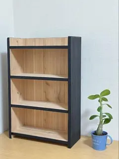 木製 オープンシェルフ スパイスラックのサムネイル