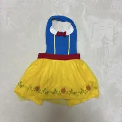 ディズニープリンセス　なりきりエプロン　白雪姫　90〜100cm チュール