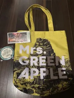 Mrs.GREEN APPLE 限定 トートバッグ 缶バッチ ピクチャーチケット
