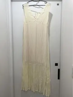 新品未使用✨LOWRYS FARM ワッシャーノースリーブワンピース