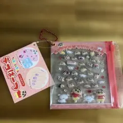 デコぱーつ　デコシール　クレヨンしんちゃん　シール　ケース付き