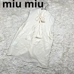 2026年最新】MIU MIU レディース ノースリーブ シャツ・ブラウスの人気