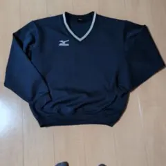 Mizuno ネイビー VネックトレーナーM
